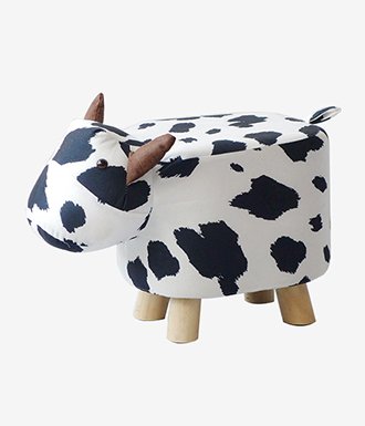 Children Cow Stool