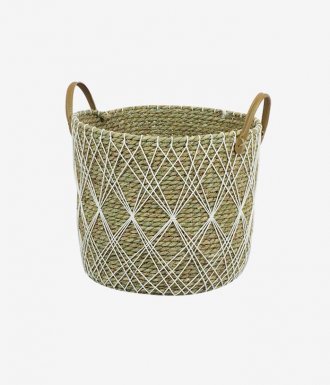 Rustic Rush Basket